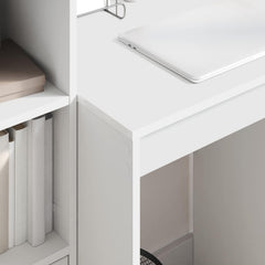 Desk 105.5 x 50 x 127 cm 2 pcs Width 60 cm White