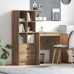 Desk 105.5 x 50 x 127 cm 2 pcs Width 60 cm Artisan oak