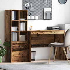 Desk 145.5 x 50 x 127 cm 2 pcs Width 100 cm Old wood