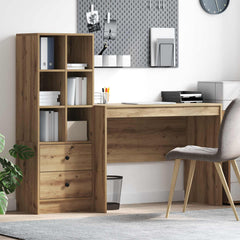 Desk 145.5 x 50 x 127 cm 2 pcs Width 100 cm Artisan oak