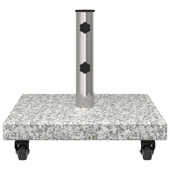 vidaXL Parasol Base 30 kg Gery Granite Square 5