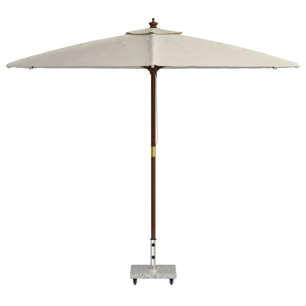 vidaXL Parasol Base 30 kg Gery Granite Square 3