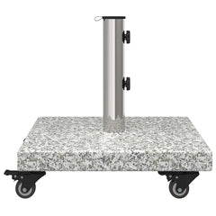 vidaXL Parasol Base 30 kg Gery Granite Square 6
