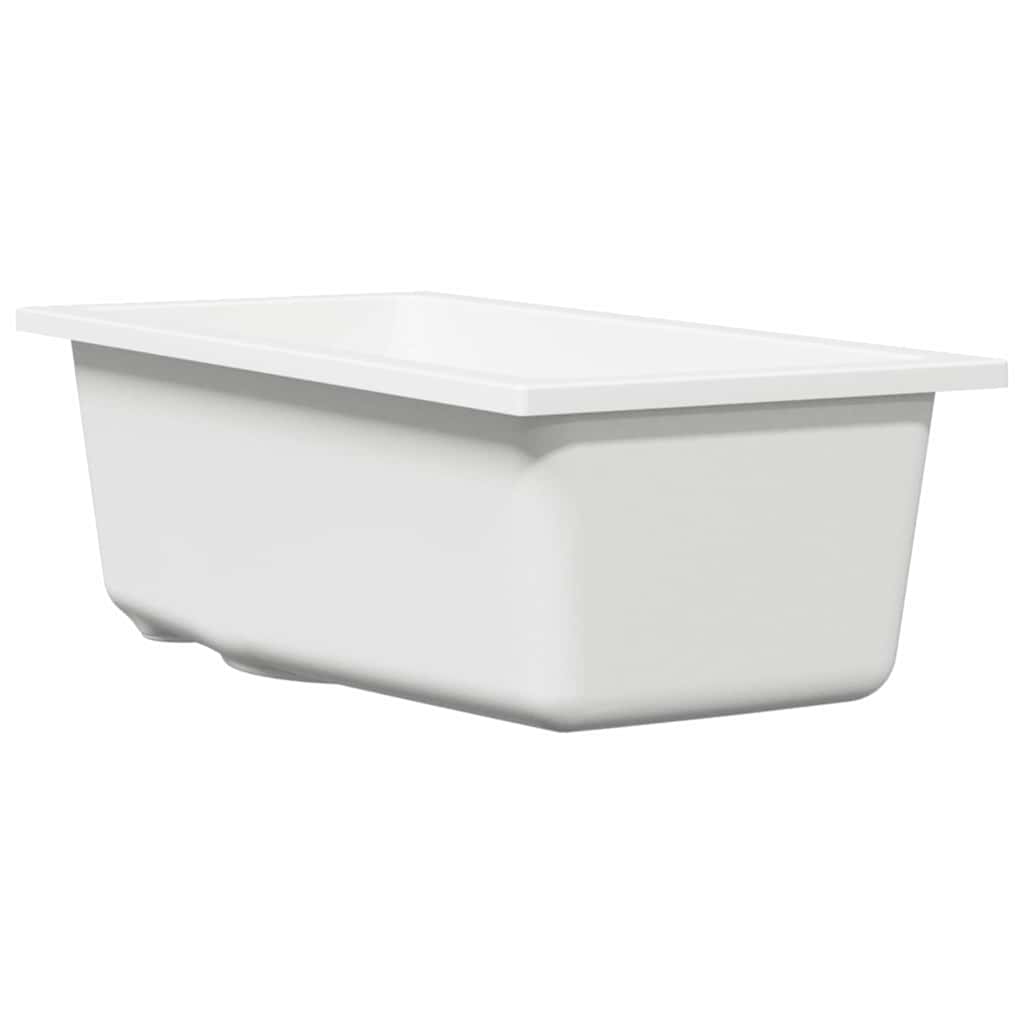 Kitchen Sink 38 x 44 x 20 cm Granite White 210 mm 142 mm