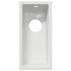 Kitchen Sink 38 x 44 x 20 cm Granite White 210 mm 142 mm