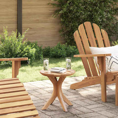 vidaXL Side Table Brown 40 x 40 x 41 cm Solid Teak Wood 1