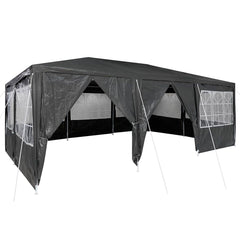 vidaXL Party Tent Anthracite 600 x 400 x 266 cm Polyethylene 2