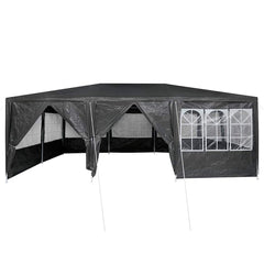 vidaXL Party Tent Anthracite 600 x 400 x 266 cm Polyethylene 5