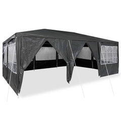 vidaXL Party Tent Anthracite 600 x 400 x 266 cm Polyethylene 3