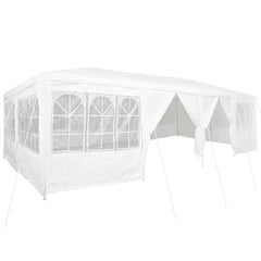 vidaXL Party Tent White 800 x 400 x 266 cm Polyethylene 2