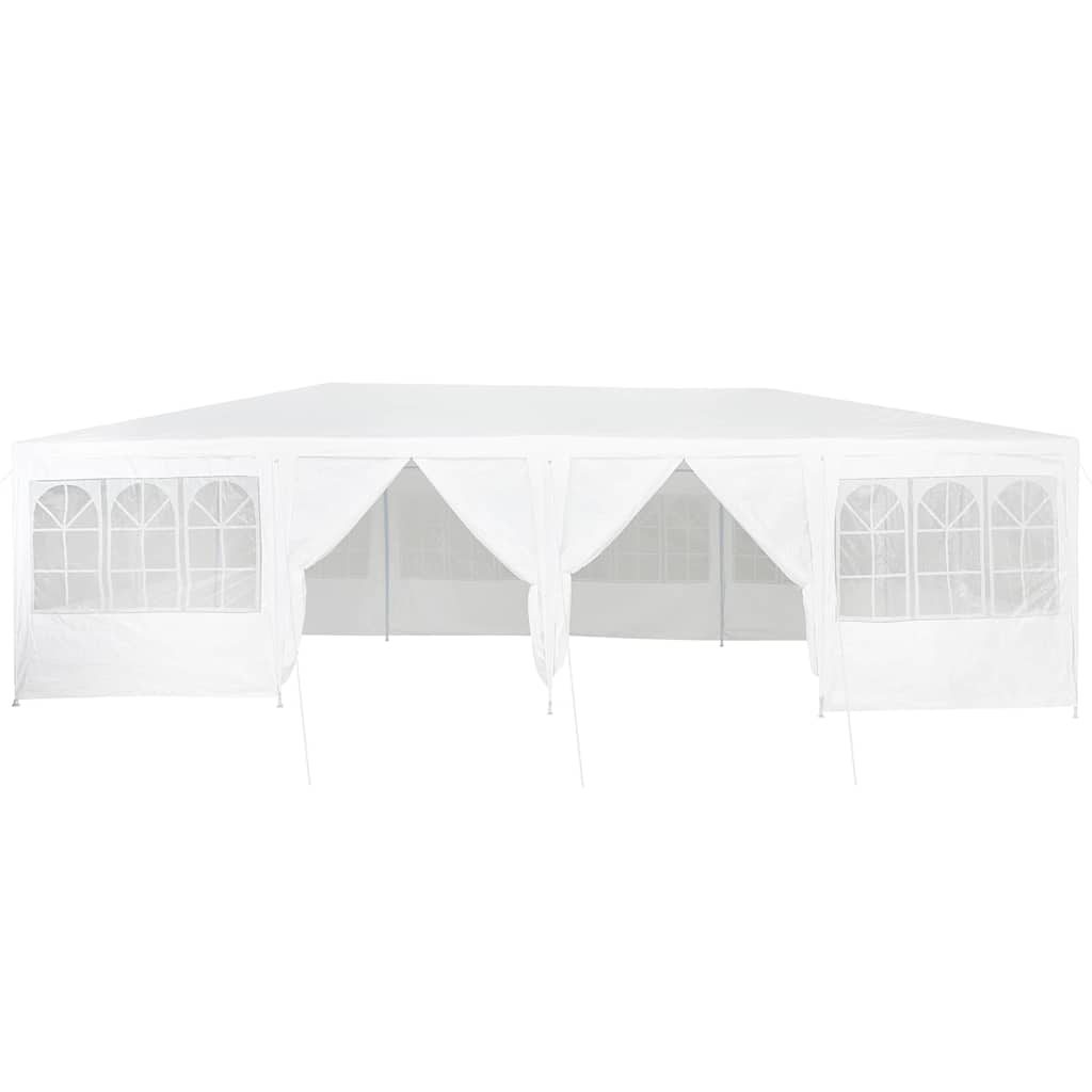 vidaXL Party Tent White 800 x 400 x 266 cm Polyethylene 5