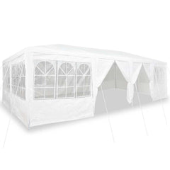 vidaXL Party Tent White 800 x 400 x 266 cm Polyethylene 3