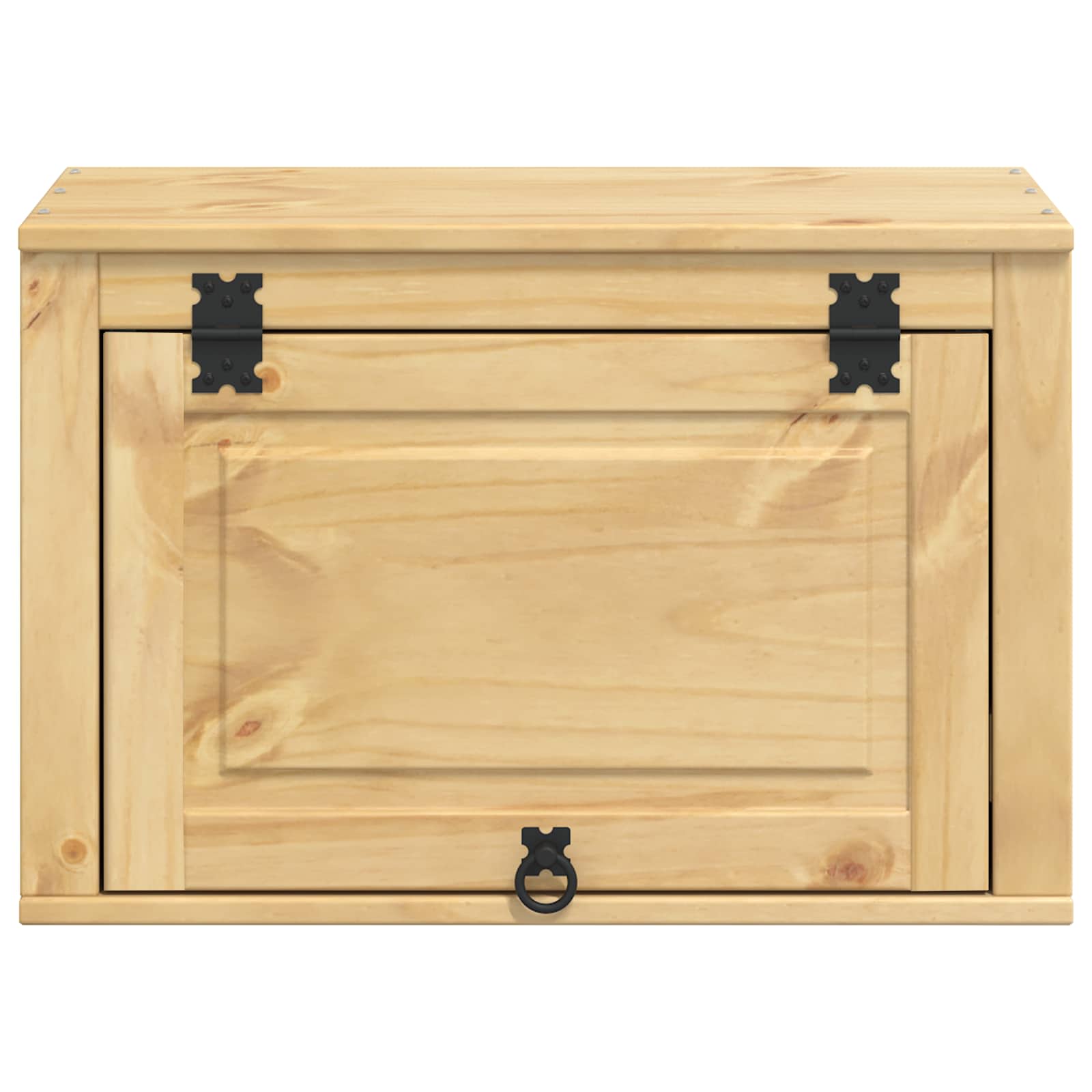 vidaXL Cabinet SKI Honey Brown 60 x 32 x 40 cm Solid Pine Wood 6