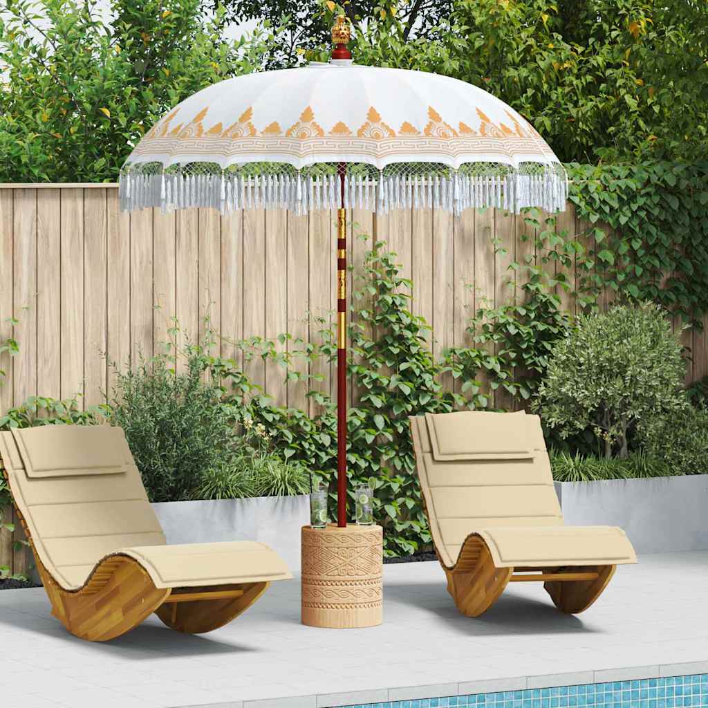 vidaXL Balinese Parasol 190 x 190 x 260 cm 1
