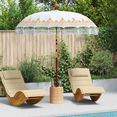vidaXL Balinese Parasol 215 x 215 x 260 cm 1