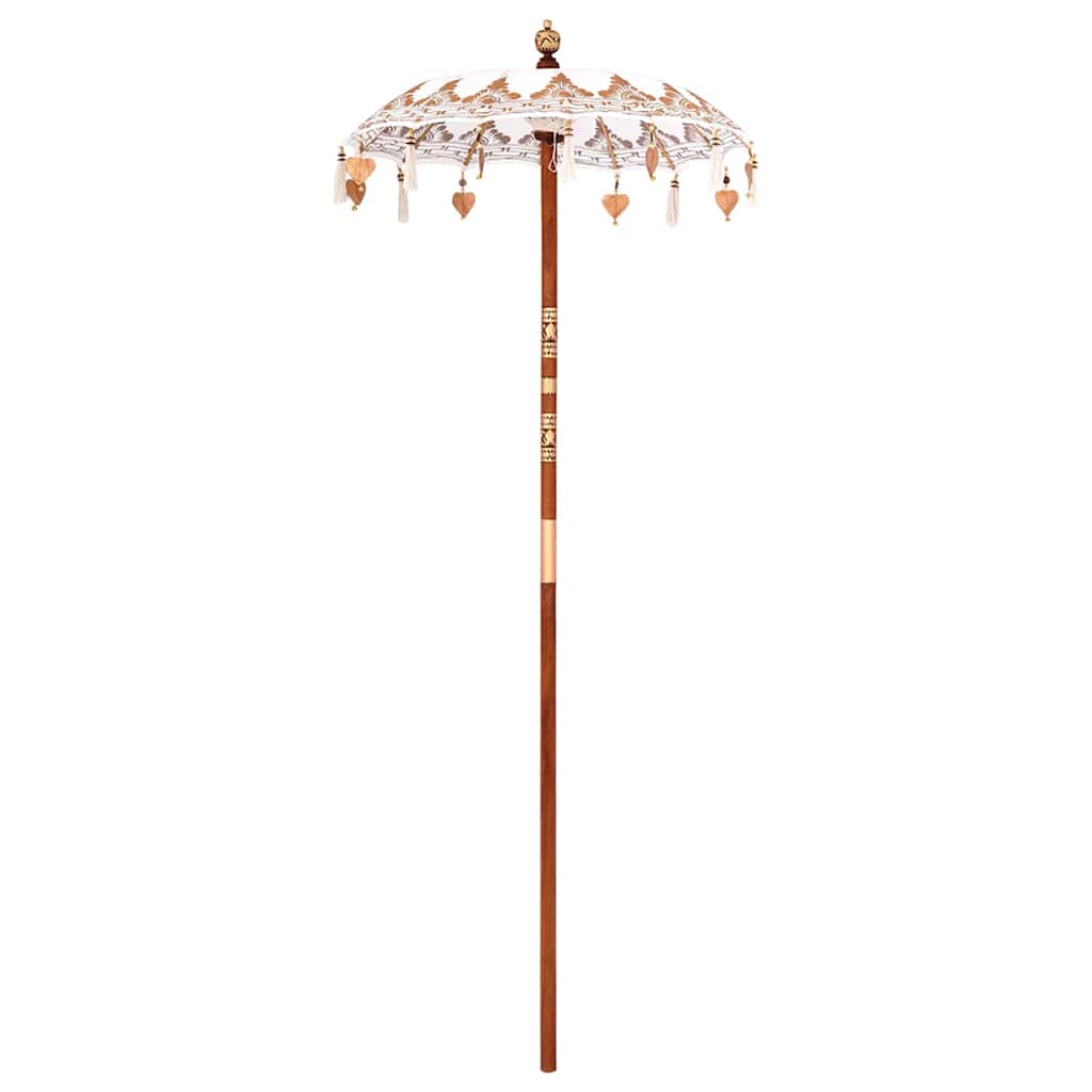 vidaXL Balinese Parasol 125 x 125 x 260 cm 2