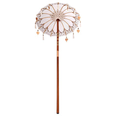 vidaXL Balinese Parasol 125 x 125 x 260 cm 5