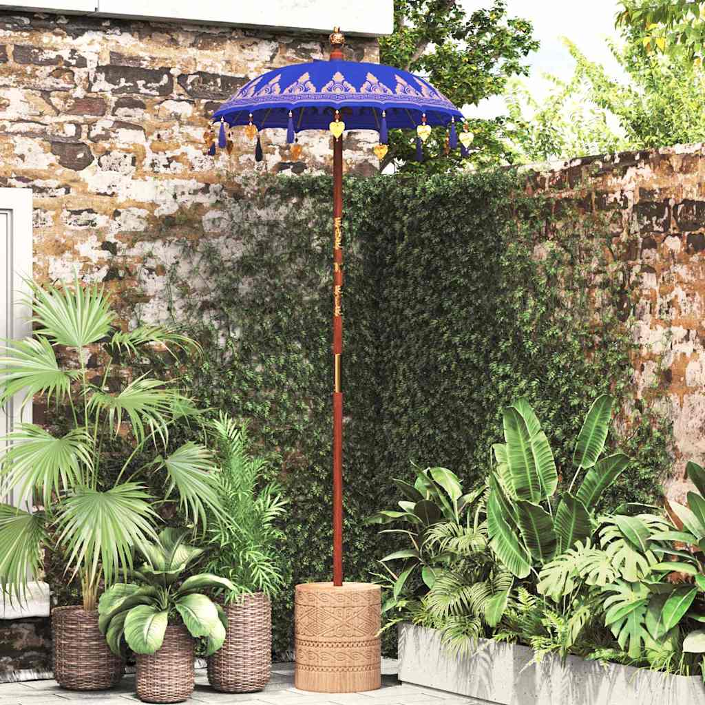 vidaXL Balinese Parasol 125 x 125 x 260 cm 1