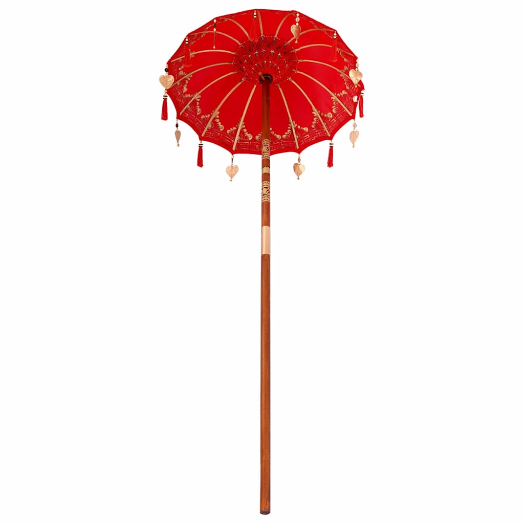vidaXL Balinese Parasol 125 x 125 x 260 cm 5