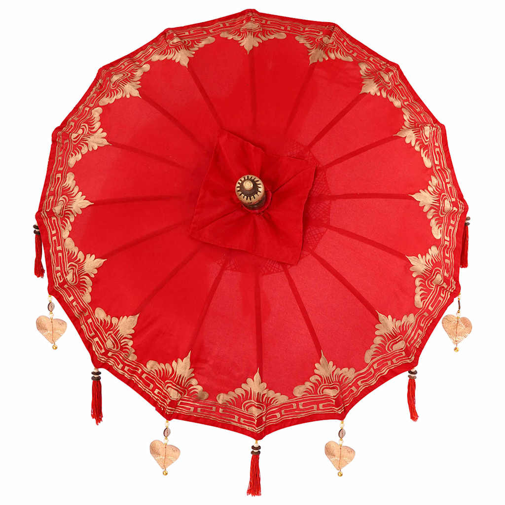 vidaXL Balinese Parasol 125 x 125 x 260 cm 6