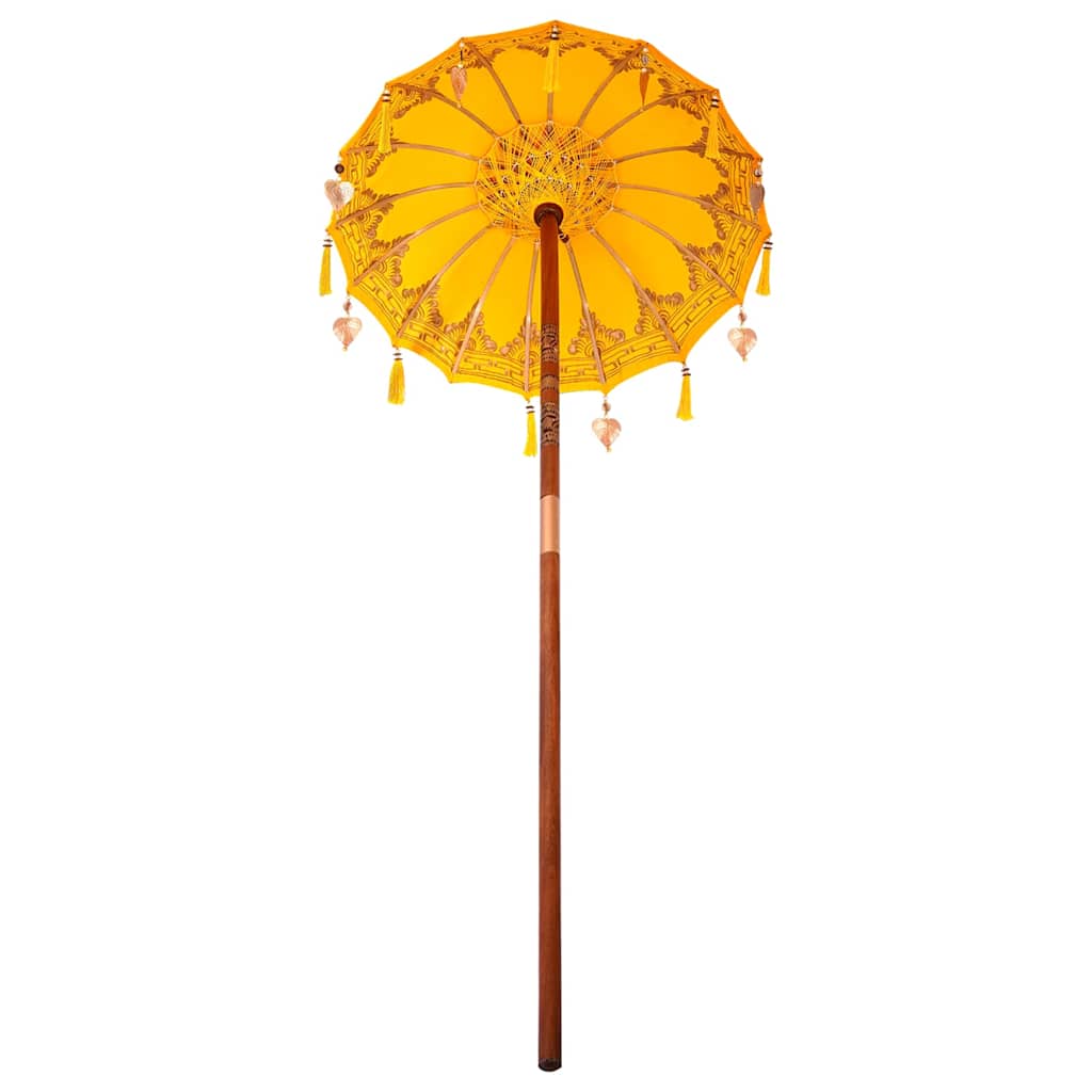 vidaXL Balinese Parasol 125 x 125 x 260 cm 5