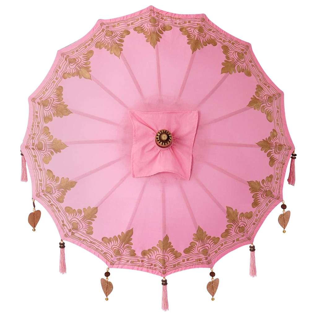 vidaXL Balinese Parasol 125 x 125 x 260 cm 6