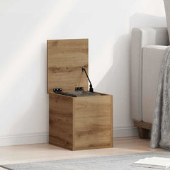 vidaXL Storage Box Artisan Oak 30 x 35 x 35 cm Engineered Wood 1