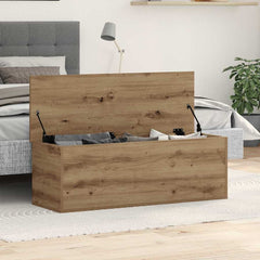 Storage Box 102x35x35 cm Engineered Wood Artisan oak