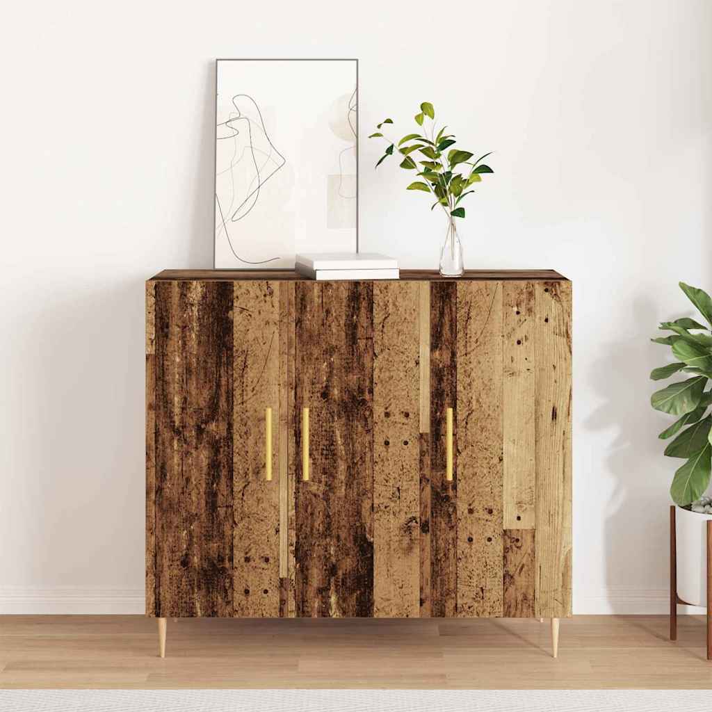 vidaXL Sideboard 90 x 34 x 80 cm Engineered Wood