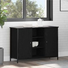 Sideboard 100 x 35 x 70 cm Black oak