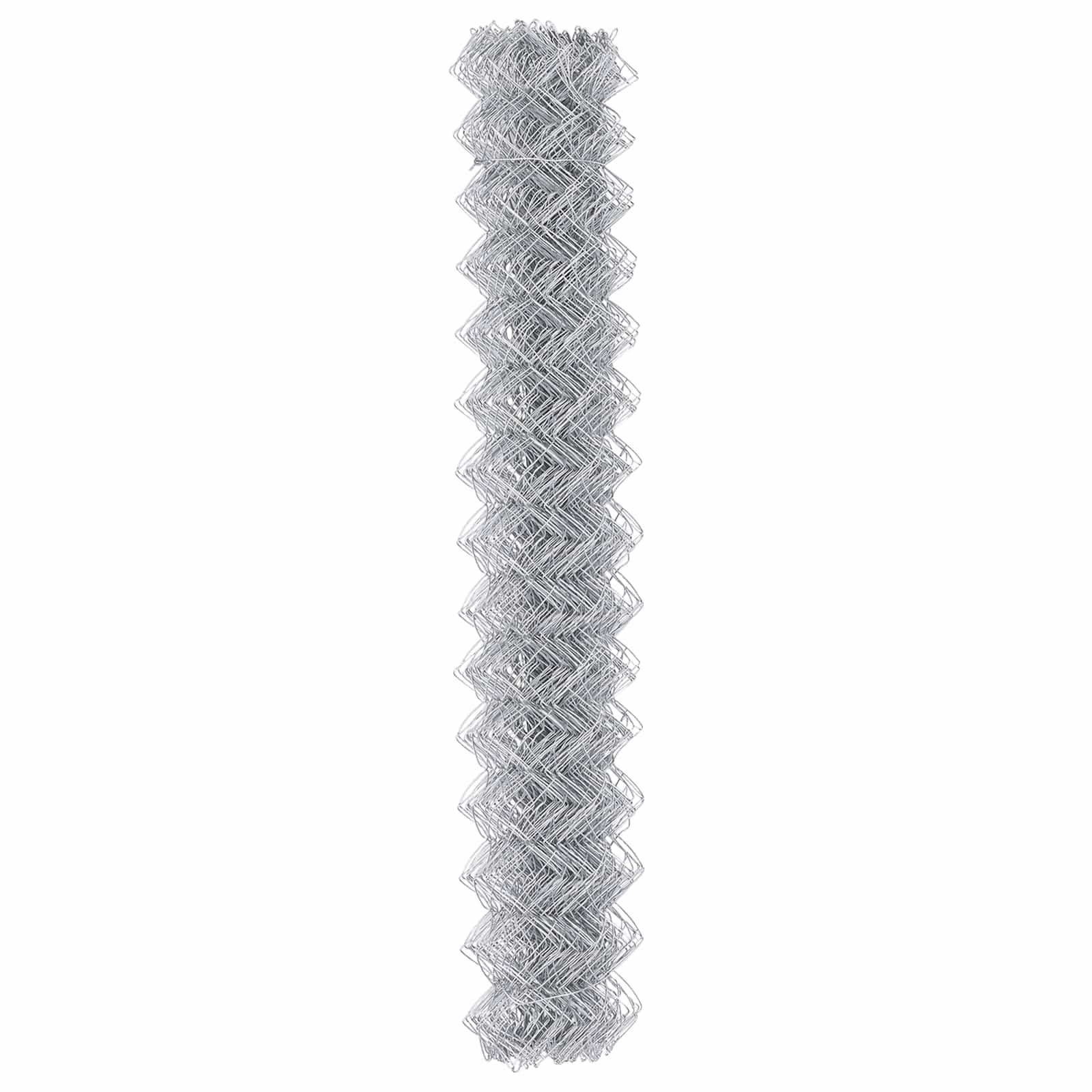 vidaXL Chain Link Fence 10 x 1.5 m Galvanised steel Silver 5