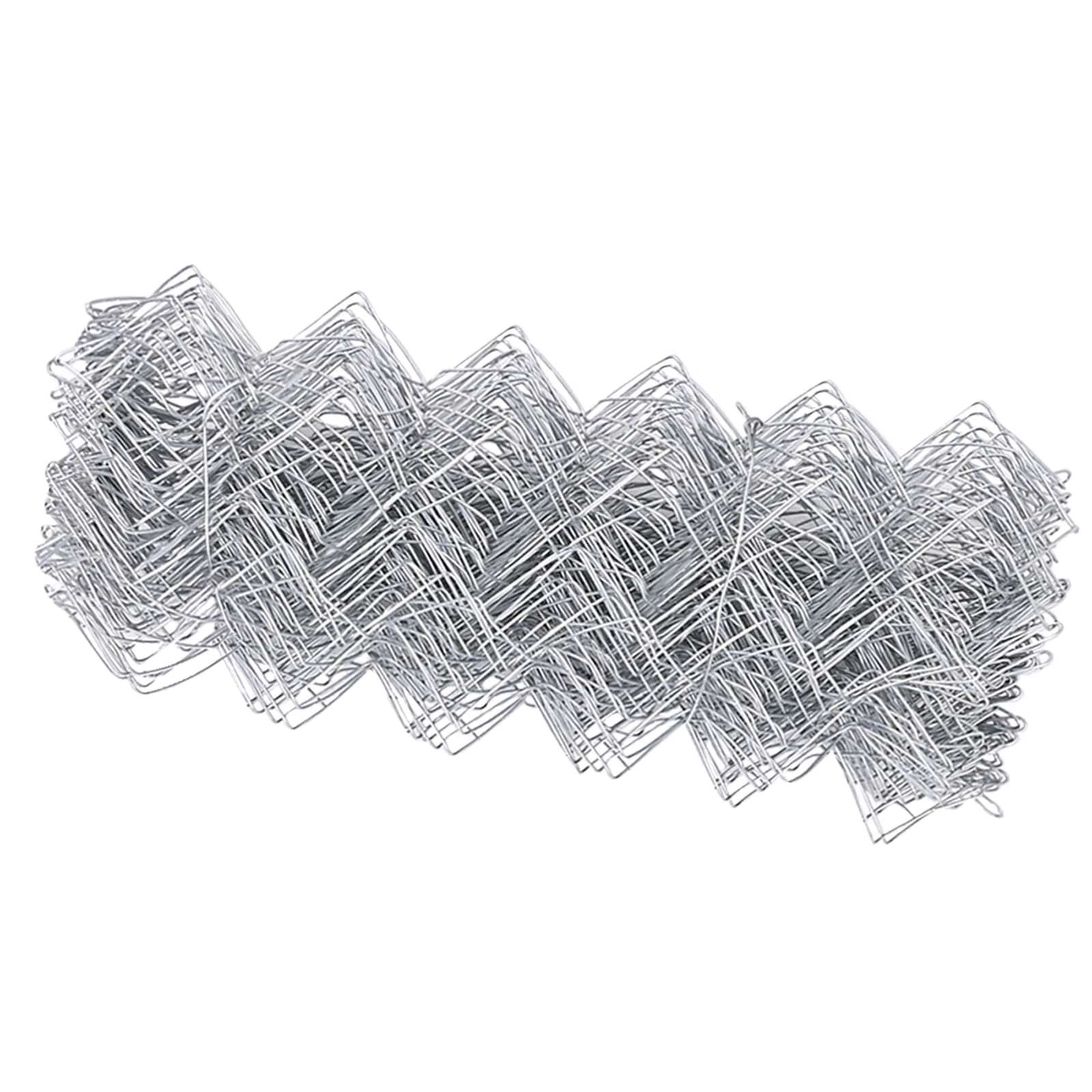 vidaXL Chain Link Fence 25 x 0.4 m Galvanised steel Silver 5