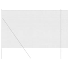 vidaXL Hexagon Fence 1.6 x 25 m PVC Grey 3