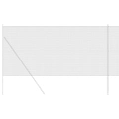 vidaXL Hexagon Fence 1 x 50 m PVC Grey 3