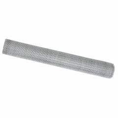 vidaXL Hexagon Fence 1.4 x 50 m Galvanised steel Silver 2