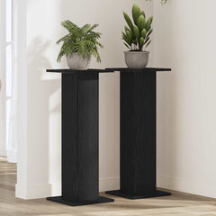 vidaXL Plant Stands 2 pcs Engineered Wood 30 x 30 x 80 cm