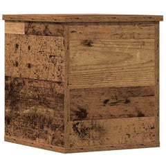 vidaXL Storage Box Old Wood 30 x 35 x 35 cm Engineered Wood 2
