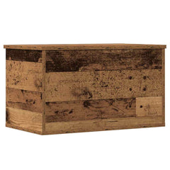 vidaXL Storage Box Old Wood 60 x 35 x 35 cm Engineered Wood 6