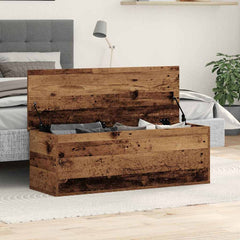 Storage Box 102x35x35 cm Engineered Wood Old wood