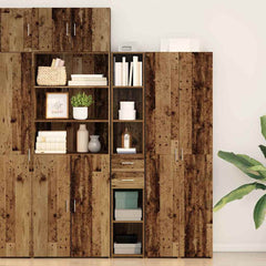 Highboard 30x42.5x185 cm Engineered Wood Old wood