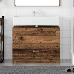 Sink Cabinet Engineered Wood 78 x 37 x 59 cm Old wood