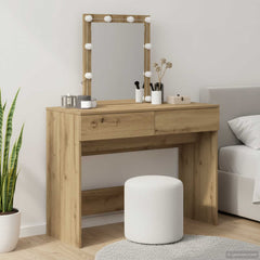 vidaXL Dressing Table Artisan Oak 100 x 40 x 130 cm Engineered Wood 1