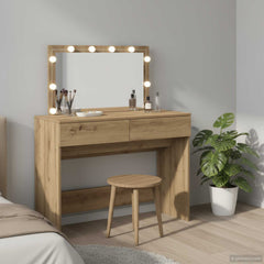 vidaXL Dressing Table Artisan Oak 100 x 40 x 120 cm Engineered Wood 1