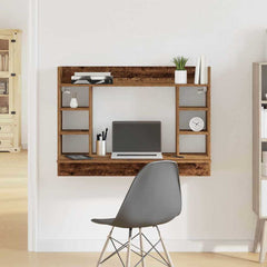 vidaXL Wall-Mounted Desk 105x48x75 cm Engineered Wood
