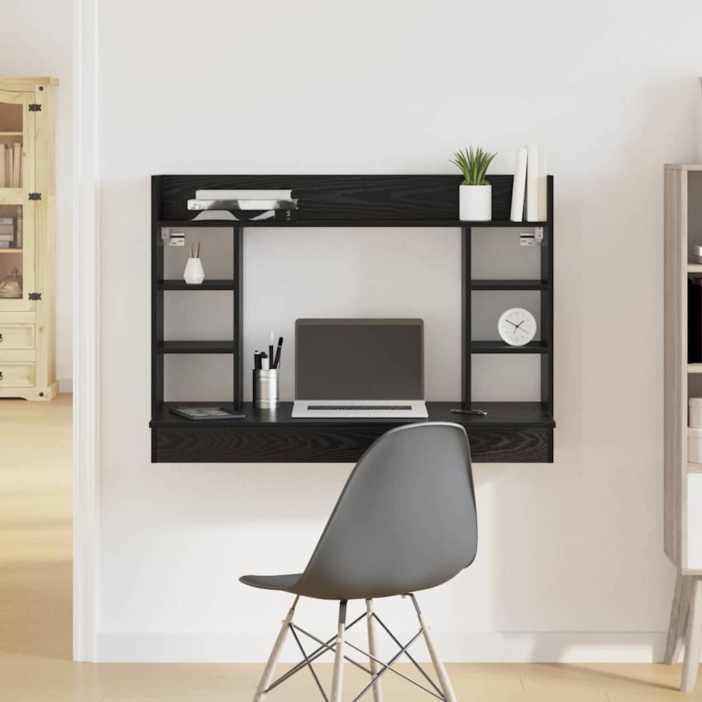vidaXL Wall-Mounted Desk 105x48x75 cm Engineered Wood