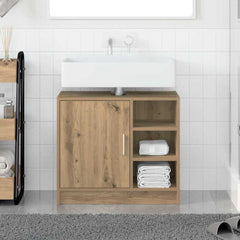 vidaXL Bathroom Cabinet Artisan Oak 63 x 29 x 55 cm Engineered wood 1