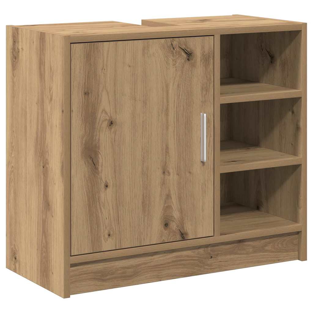 vidaXL Bathroom Cabinet Artisan Oak 63 x 29 x 55 cm Engineered wood 2