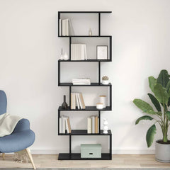 vidaXL Book Cabinet 6-Tier 70 x 24 x 193.5 cm Engineered Wood 4