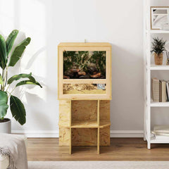 Terrarium Brown 50 x 50 x OSB 100 cm without side glass
