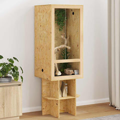 Terrarium Brown 50 x 50 x OSB 150 cm without side glass